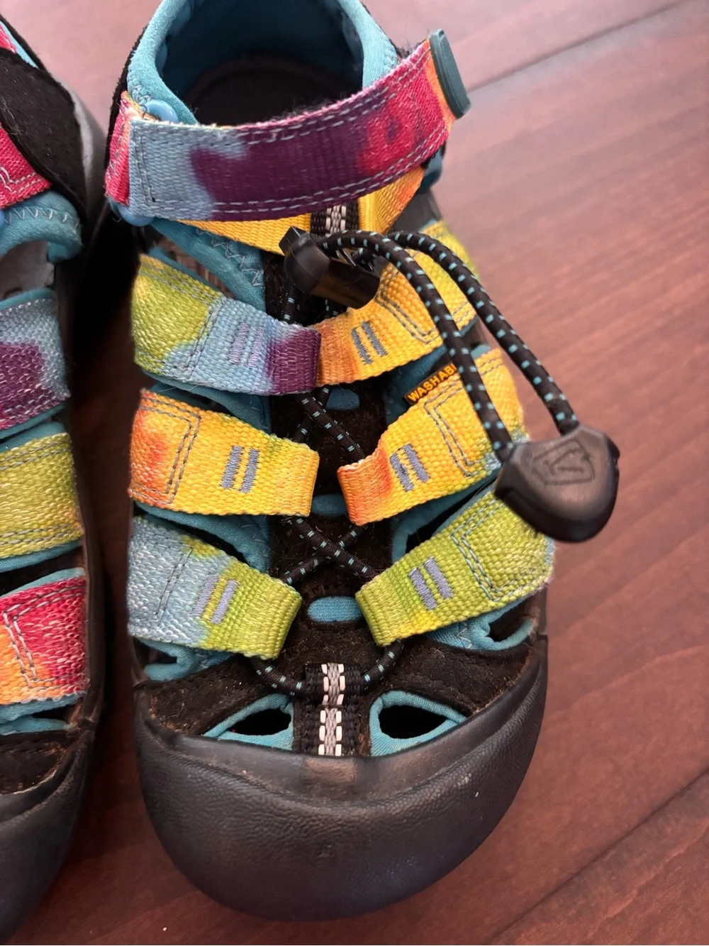 KEEN Kids' Multicolor Tie-Dye Closed-Toe Sandals